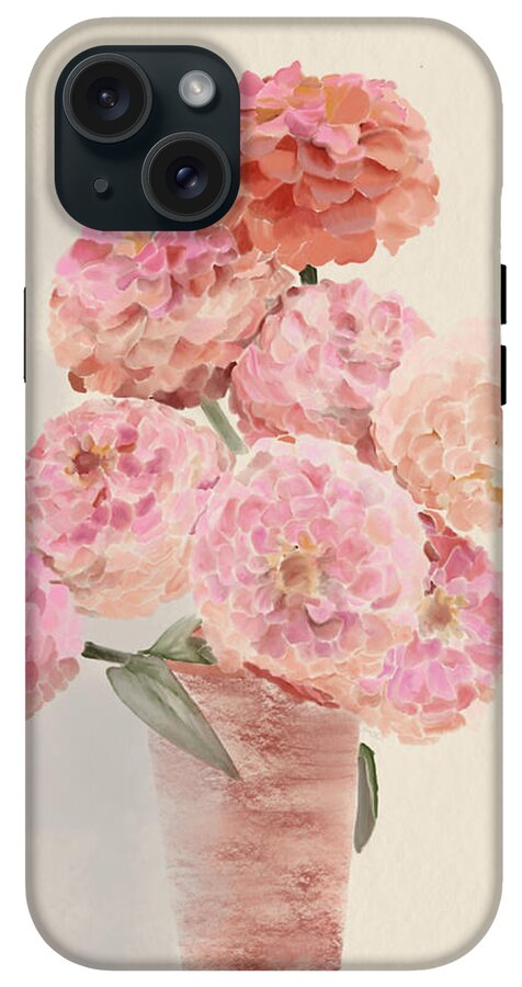 Pink Dahlias - Phone Case