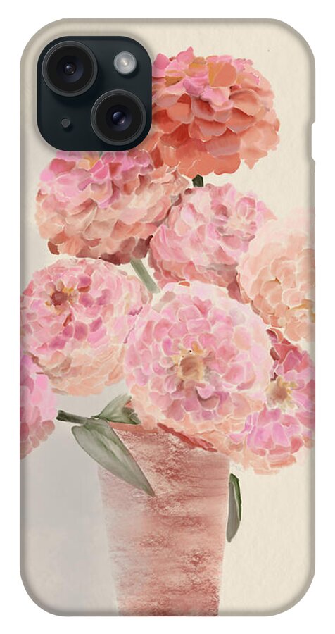Pink Dahlias - Phone Case