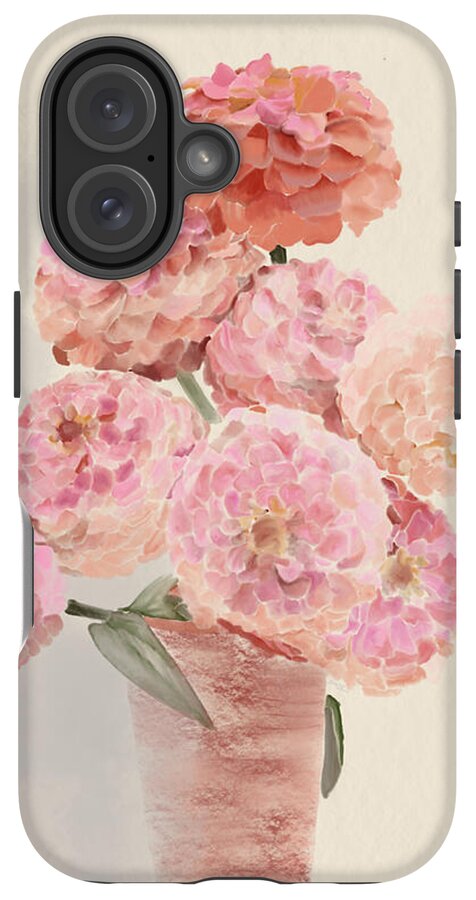 Pink Dahlias - Phone Case
