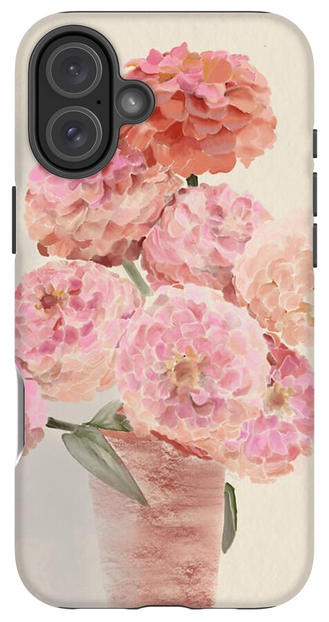 Pink Dahlias - Phone Case