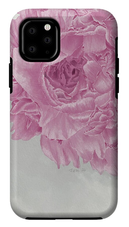 Pink Peony Close-Up - Phone Case