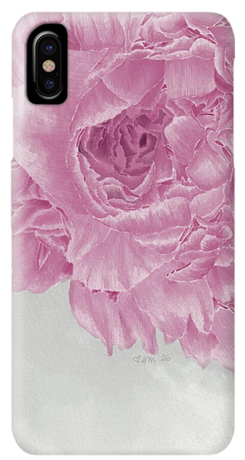 Pink Peony Close-Up - Phone Case
