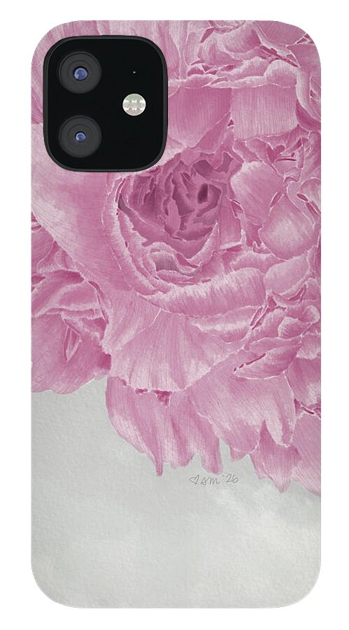Pink Peony Close-Up - Phone Case