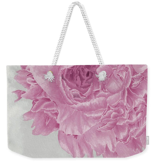 Pink Peony Close-Up - Weekender Tote Bag
