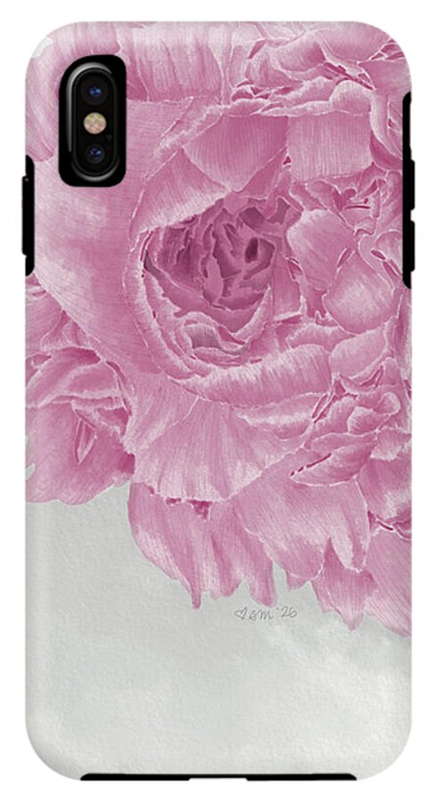 Pink Peony Close-Up - Phone Case