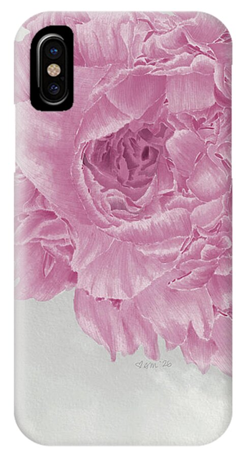 Pink Peony Close-Up - Phone Case