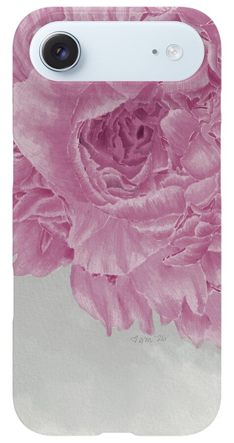 Pink Peony Close-Up - Phone Case