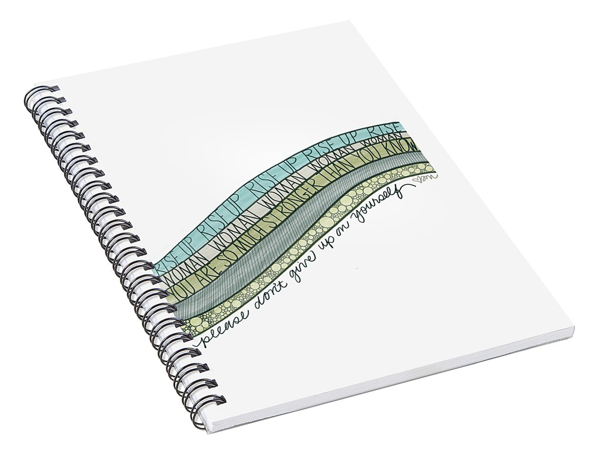 Rise Up Woman - Spiral Notebook