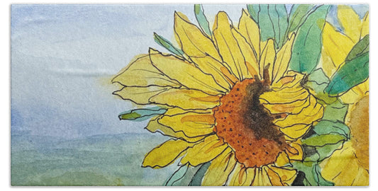 Sunflowers - Beach Towel