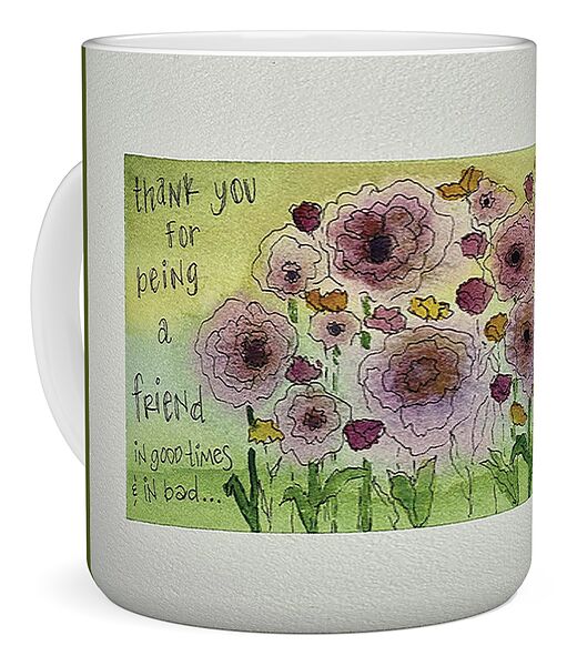 Thank You Friend Card - Mug
