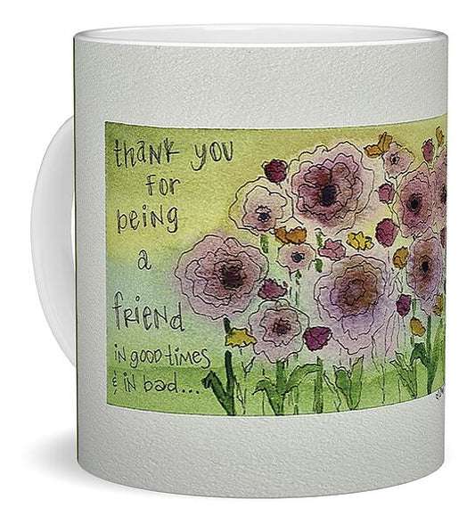 Thank You Friend Card - Mug
