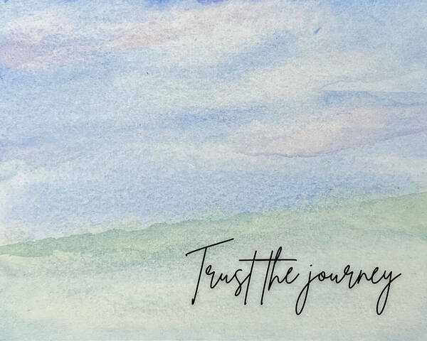 Trust the Journey - Art Print
